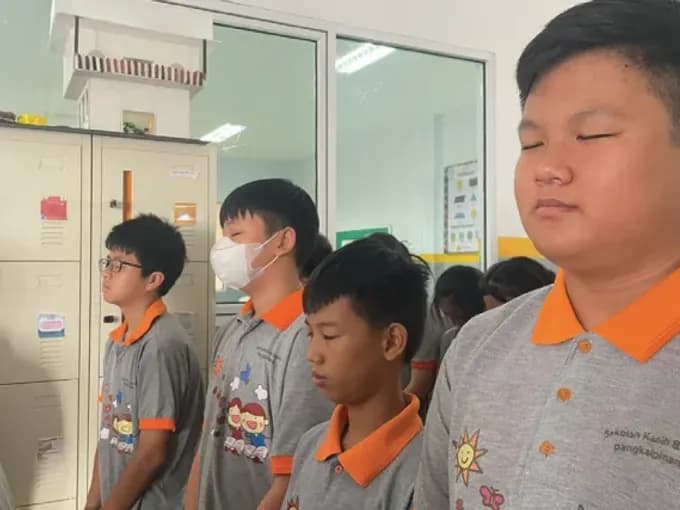 Dokumentasi sekolah: Iman yang dirawat dalam keseharian