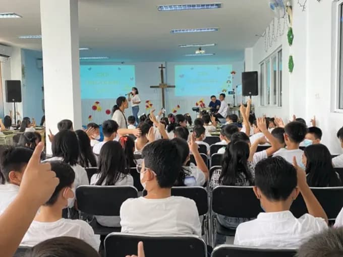 Dokumentasi sekolah: Merayakan kasih dalam Paskah