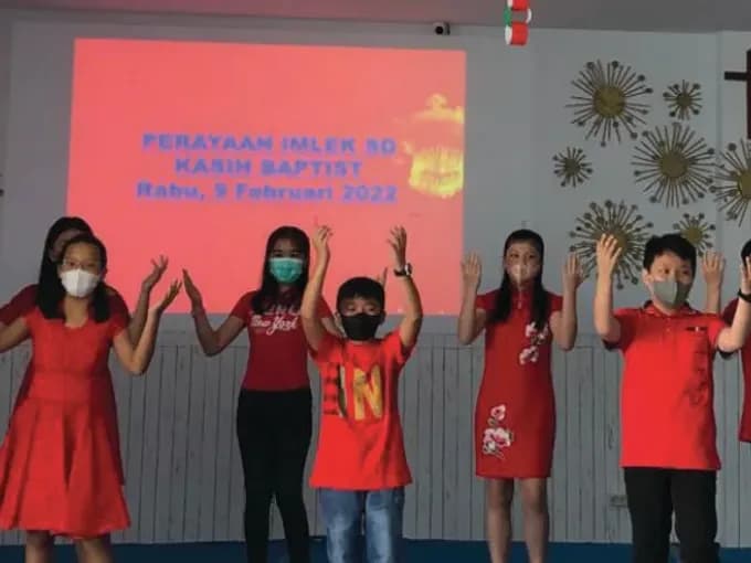 Dokumentasi sekolah: Kebersamaan dalam perayaan Imlek