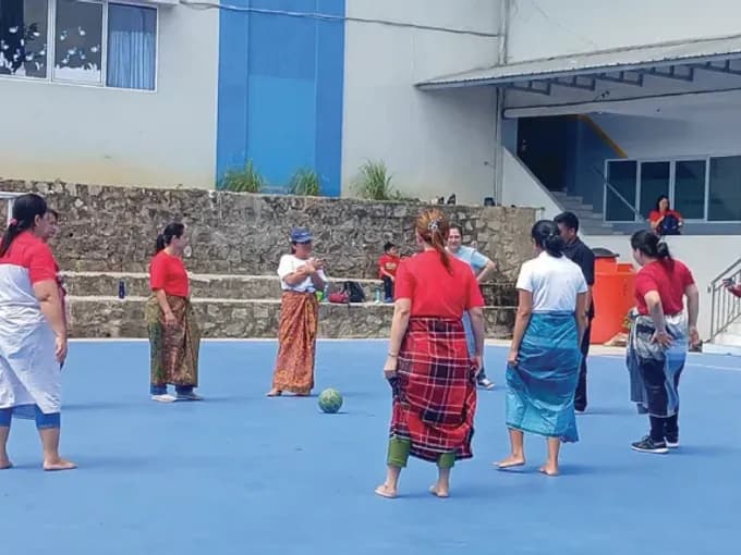 Dokumentasi sekolah: Merdeka dan bergembira bersama