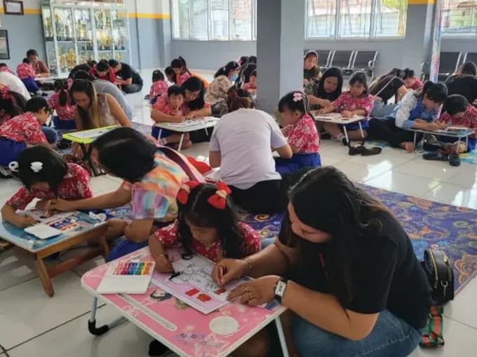 Dokumentasi sekolah: Warna-warni kebersamaan anak dan orang tua